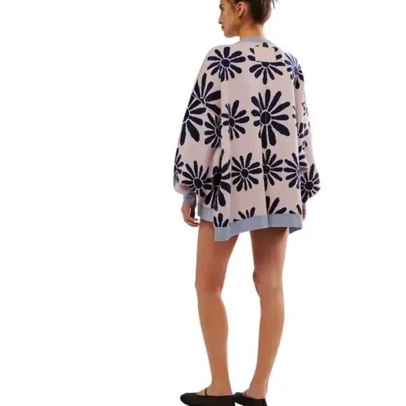 Free People We The Free Manny Floral Cardigan - Picture 2 of 3